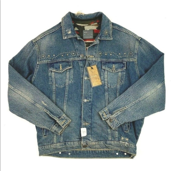 Zara Man Recover Denim Jacket Fully Lined - Picture 1 of 5